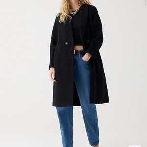 J.Crew Daphne Topcoat in Italian Boiled Wool